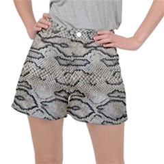 Snake Leather Ripstop Shorts by skindeep