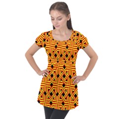 Rby 68 Puff Sleeve Tunic Top by ArtworkByPatrick