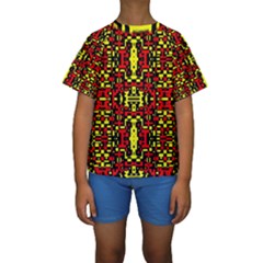 Rby 69 Kids  Short Sleeve Swimwear by ArtworkByPatrick