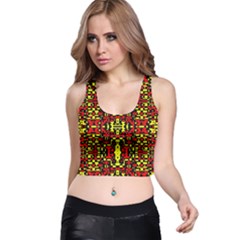 Rby 69 Racer Back Crop Top by ArtworkByPatrick