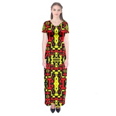 Rby 69 Short Sleeve Maxi Dress by ArtworkByPatrick