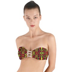 Rby 69 Twist Bandeau Bikini Top