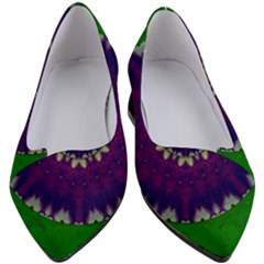 Mandala In Leaves,on Beautiful Leaves In Bohemian Style Women s Block Heels 