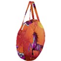 Wonderful Fantasy Horse In A Autumn Landscape Giant Round Zipper Tote View3