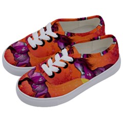 Wonderful Fantasy Horse In A Autumn Landscape Kids  Classic Low Top Sneakers by FantasyWorld7