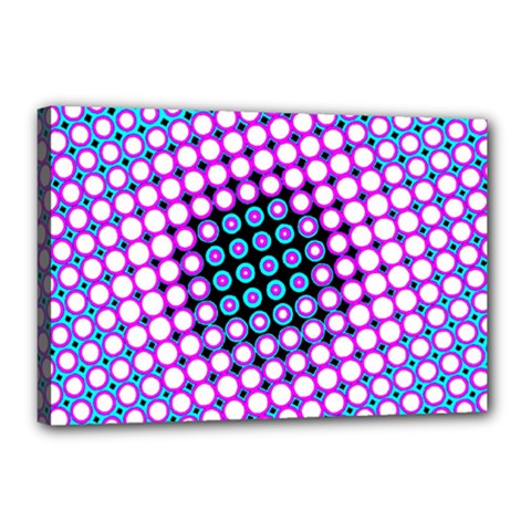 Spots 2223 Canvas 18  X 12  (stretched) by impacteesstreetwearsix