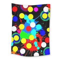 Spots 2222 Black Medium Tapestry