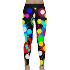 Spots 2222 Black Classic Yoga Leggings by impacteesstreetwearsix