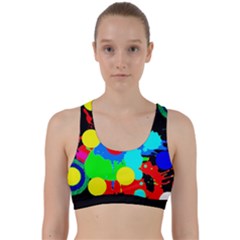 Spots 2222 Black Back Weave Sports Bra by impacteesstreetwearsix