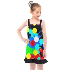 Spots 2222 Black Kids  Overall Dress by impacteesstreetwearsix