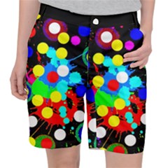 Spots 2222 Black Pocket Shorts by impacteesstreetwearsix