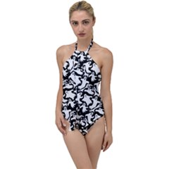 Ghosts Go With The Flow One Piece Swimsuit