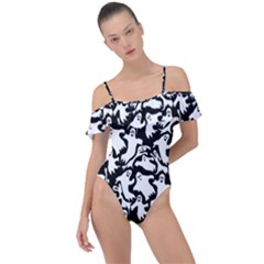 Ghosts Frill Detail One Piece Swimsuit