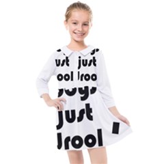 Gal 11 Kids  Quarter Sleeve Shirt Dress