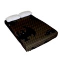 Cute Bat With Hearts Fitted Sheet (Full/ Double Size) View2