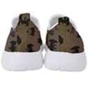 Cute Bat With Hearts Men s Slip On Sneakers View4