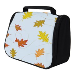 Every Leaf Full Print Travel Pouch (small) by WensdaiAmbrose