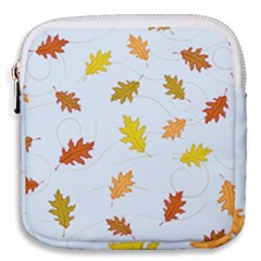 Every Leaf Mini Square Pouch by WensdaiAmbrose