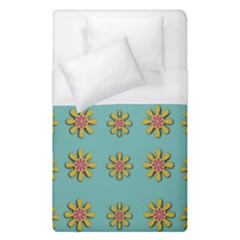 Fantasy Fauna Floral In Sweet Green Duvet Cover (Single Size)