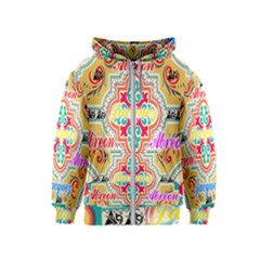 Floral Kids  Zipper Hoodie