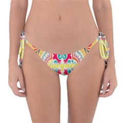 Floral Reversible Bikini Bottom