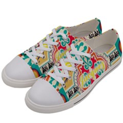 Floral Women s Low Top Canvas Sneakers