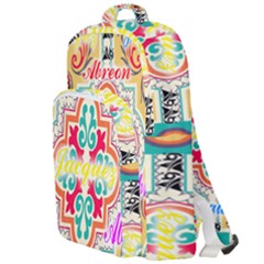 Floral Double Compartment Backpack by ABjCompany