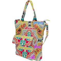 Floral Shoulder Tote Bag