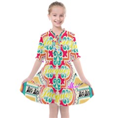 Floral Kids  All Frills Chiffon Dress