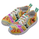 Floral Kids Athletic Shoes View2