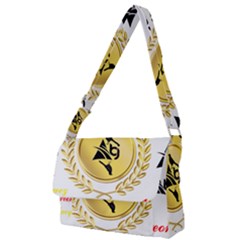 Lux2 Full Print Messenger Bag by ABjCompany