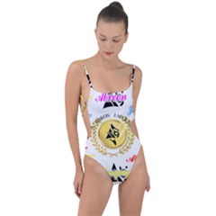 Lux2 Tie Strap One Piece Swimsuit