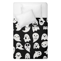 Cute Kawaii Ghost Pattern Duvet Cover Double Side (single Size)