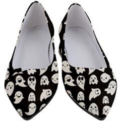 Cute Kawaii Ghost Pattern Women s Block Heels 