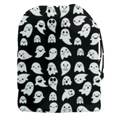 Cute Kawaii Ghost Pattern Drawstring Pouch (3xl) by Valentinaart