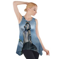 Wonderful Fantasy Women Side Drop Tank Tunic by FantasyWorld7