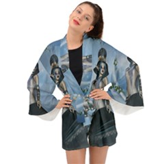 Wonderful Fantasy Women Long Sleeve Kimono by FantasyWorld7