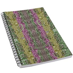 Leaves Contemplative In Pearls Free From Disturbance 5 5  X 8 5  Notebook by pepitasart