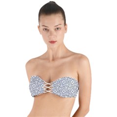 I See Spots Twist Bandeau Bikini Top by VeataAtticus