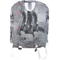 Wonderful Black And White Horse Full Print Backpack View2