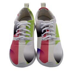 Retro Sphreres And Lines Women Athletic Shoes