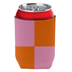 Mod Pink And Orange Squares Can Holder by snowwhitegirl