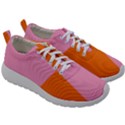 Mod Pink And Orange Squares Mens Athletic Shoes View3