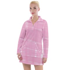 Pink Ribbon Women s Long Sleeve Casual Dress