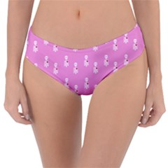 Skeleton Pink Reversible Classic Bikini Bottoms by snowwhitegirl