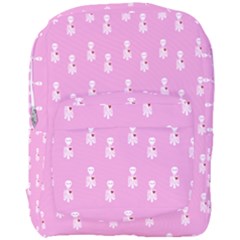 Skeleton Pink Full Print Backpack