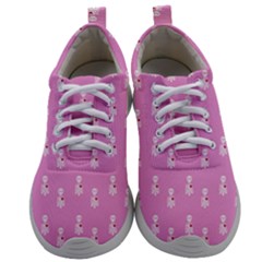 Skeleton Pink Mens Athletic Shoes