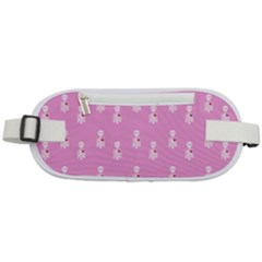 Skeleton Pink Rounded Waist Pouch