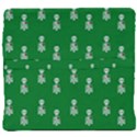 Skeleton Green Background Back Support Cushion View4