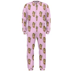 Angel Cherub Pink Onepiece Jumpsuit (men)  by snowwhitegirl